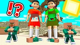 MAIZEN : JJ and Mikey Become Squid Game Dolls Story - Minecraft Animation JJ & Mikey