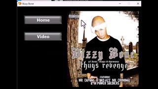 Bizzy Bone Thugs Revenge Enhanced CD Playing The Disk In A CD-ROM Drive