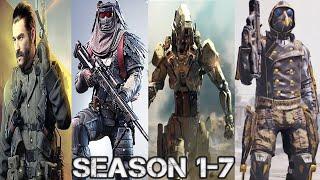 Call Of Duty Mobile All season 1-7 And Characters Trailer