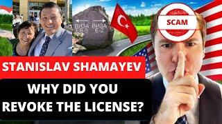 Stanislav Shamayev. EB-1A. O-VISA. Immigration to the USA. BE CAREFUL