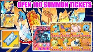 Pocket Dream Gameplay - Open 100 Summon Tickets Get UR SSR Pocket Superpower M