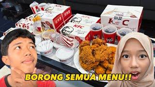 BORONG SEMUA MENU DI KFC!!