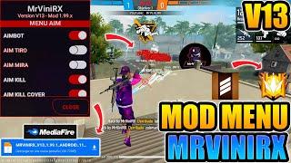 ¡ÉPICO! MOD MENU Free Fire MR VINI RX V13 Mediafire 2023.