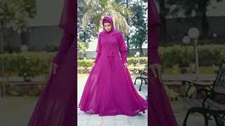 MyBatua Pink Royal Look Abaya