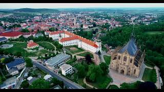 Pohled na GASK z dronu