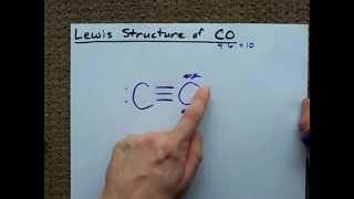 Lewis Structure of CO (Carbon Monoxide)