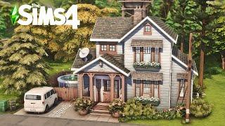 House For A Small Family with Basement | No CC | The Sims 4