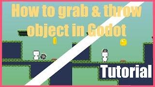 2D platformer  - 8 - How to pick and throw an object