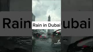 Heavy rain and Windstorm in Dubai/UAE today 2023