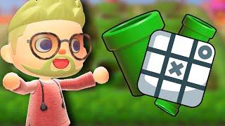 NEW Warp Pipe Minigame in Animal Crossing - Tic Tac Toe