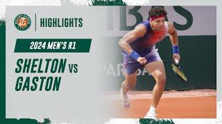 Shelton vs Gaston Round 1 Highlights | Roland-Garros 2024