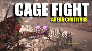 Cage Fight Arena Challenge | Kill 2 Grimhorn FAST | Horizon Forbidden West PS5 Gameplay