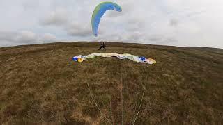 Paragliding at Lacken, Wicklow, Ireland 05.2023