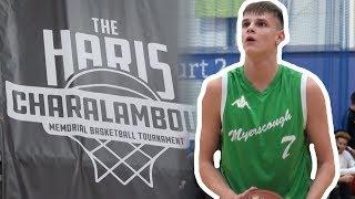 Mate Okros Drops 15 of his 23 in First Half for Myerscough in Haris Tournament Opener!