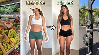 HOW I'M LOSING FAT & getting toned after HEAVY bulking *before and after*