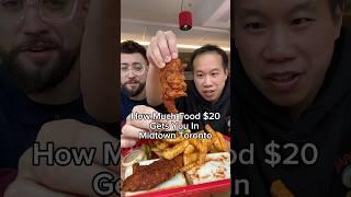 How Much Food You Get For $20 in Toronto With @DRHOBS  (Bougie Midtown Edition)