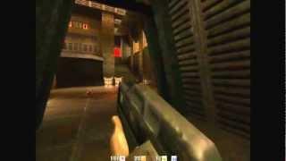 Quake 2 (intro + 1st level)