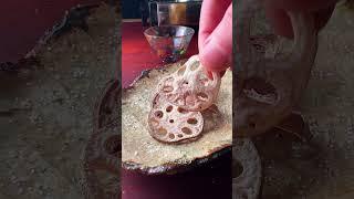 Fascinating lotus root chips [ASMR] #shorts