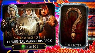 MK Mobile LUNAR NEW YEAR SALES! Elemental Warriors Pack Opening!