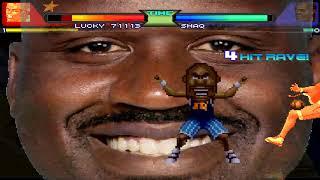 NICK54222 MUGEN: Lucky Glauber VS Shaq