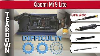 Как разобрать  Xiaomi Mi 9 Lite M1904F3BG