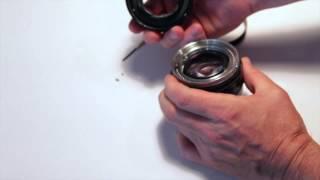 How to repair a Canon 50mm f/1.2 L Lens