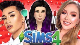 Getting A Makeover From Beauty Gurus!! | The Sims 4: YouTuber World