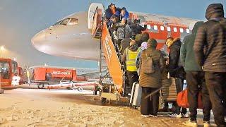 INSIDE The LAST Jet2 757 Flight Manchester to Geneva January 2025