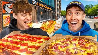 Two Brits try Little Caesars for the first time!