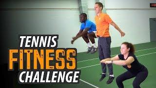 TENNIS FITNESS CHALLENGE | Try This Tennis Workout at Home!