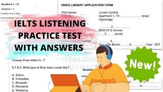 IELTS LISTENING  PRACTICE TEST WITH ANSWERS | MUST TRY ️ | BC/IDP️