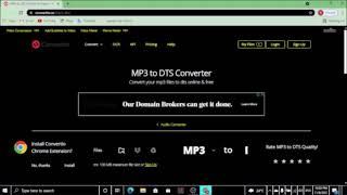 how to convert MP3 audio to DTS audio without any application