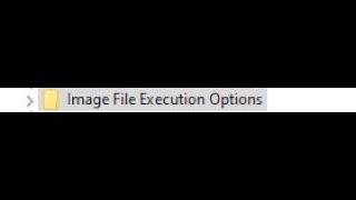Image File Execution Options, a weird and vulnerable registry key