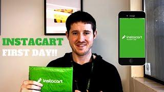 Instacart First Day! Intro and Review!