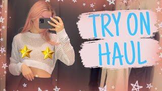 [4K] Transparent Clothes Try On Haul with Tornado Pie | See Through Crop Top Shirt