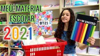 COMPRANDO MEU MATERIAL ESCOLAR 2021| Eloah