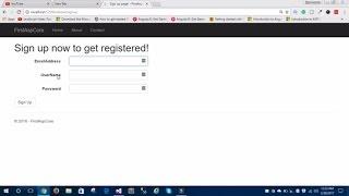 How to create Custom Login and Sign up in Asp.Net Core 1.0 MVC  using VS 2015