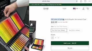 Websites selling Faber Castell Karlbox at low prices | scam explained