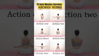 Hunchback Insomnia Routine#fitness #short #hunchback #insomnia #exercise #athome