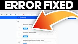 How to fix google chrome download failed network error 2023