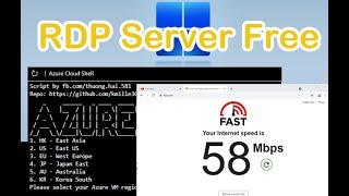 Free RDP Server with high specs! #Freerdp #free #2022 #azure