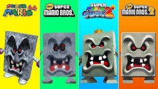 Evolution of Whomp in Super Mario Games (1996-2021)