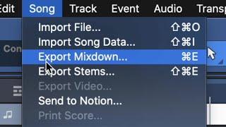How to Export Your Song in #StudioOne