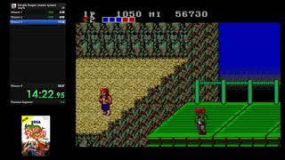 Double Dragon - Master System practice