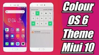 Colour OS 6 Theme Miui 10 || Install Colour OS 6 Miui 10 || Best Theme Jun 2019 Miui 10