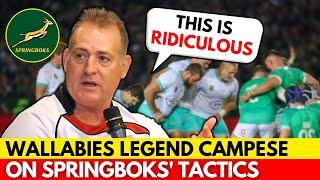 DAVID CAMPESE'S UNFILTERED OPINION ON SPRINGBOKS SPARKING DEBATE | SPRINGBOKS NEWS