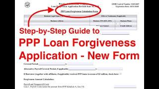 PPP Loan Forgiveness Application // Step-by-Step Guide to Get 100% PPP Loan Forgiveness