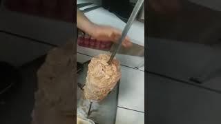 Как насадить мясо (куриное) на шампур! часть³ How to put meat on a skewer!