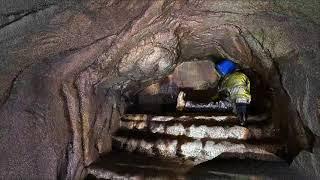 DARPA Subterranean Challenge Course Point Cloud Flythrough - Cave Segment