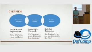 DefCamp 2016 - WEB APPLICATION FIREWALL BYPASSING